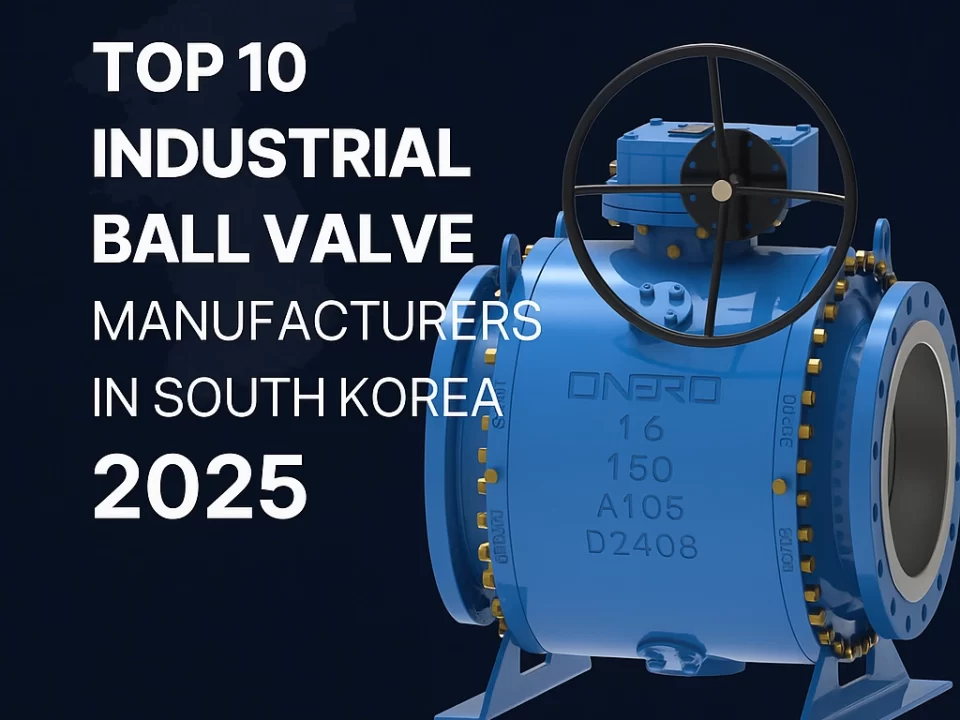 produttori di valvole a sfera industriali in Corea del Sud nel 2025